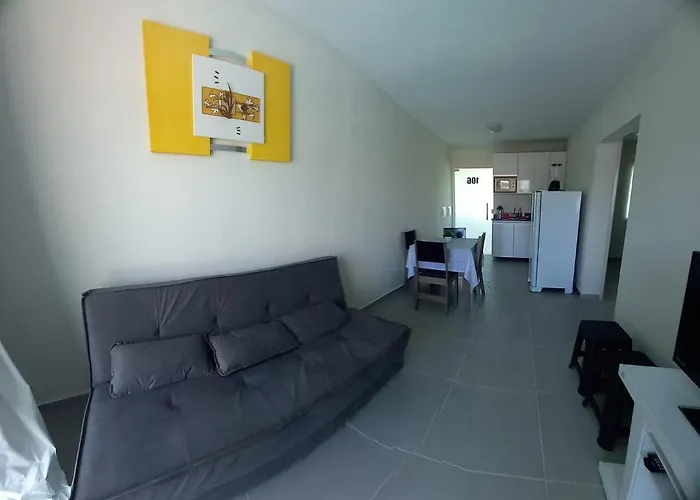Apartamento De Dois Quartos, No Peroba Ville Residence - Proximo A Praia, Em Peroba-Al